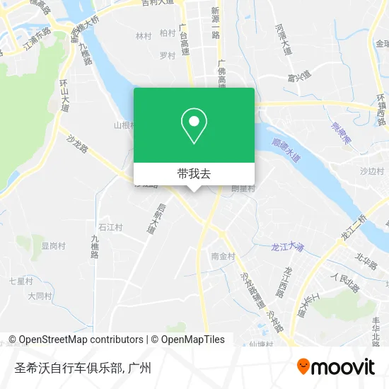圣希沃自行车俱乐部地图