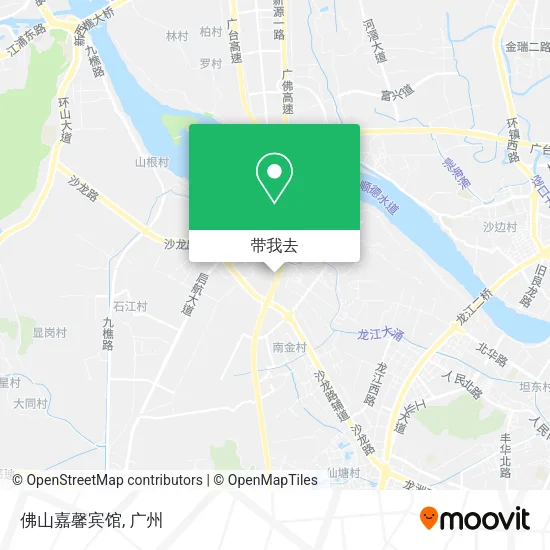 佛山嘉馨宾馆地图