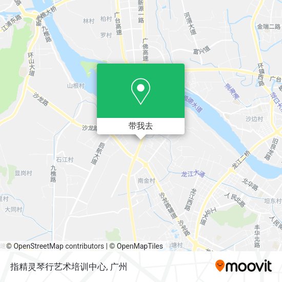 指精灵琴行艺术培训中心地图