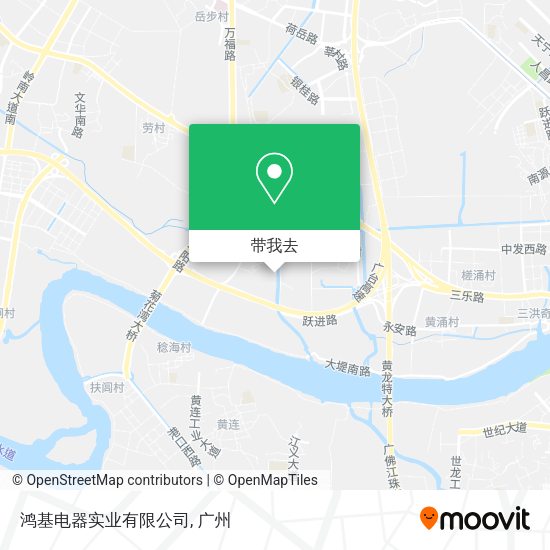 鸿基电器实业有限公司地图