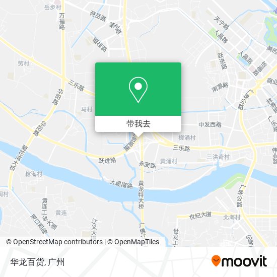华龙百货地图