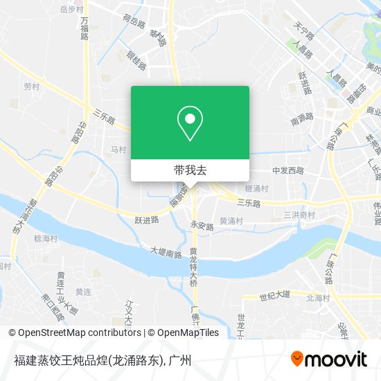 福建蒸饺王炖品煌(龙涌路东)地图