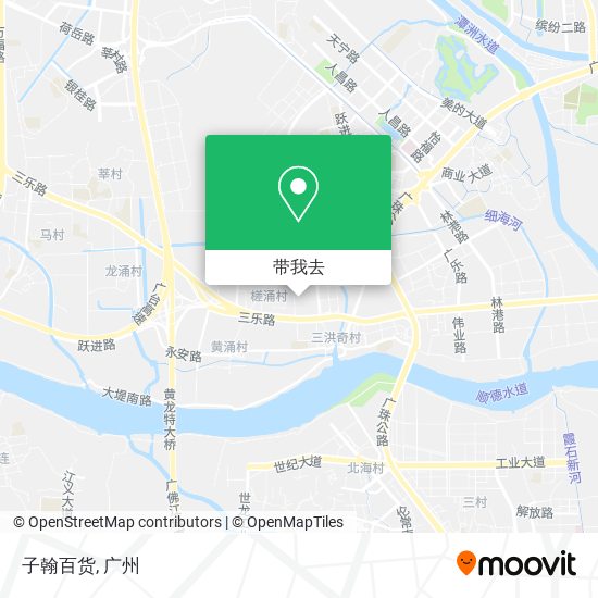 子翰百货地图