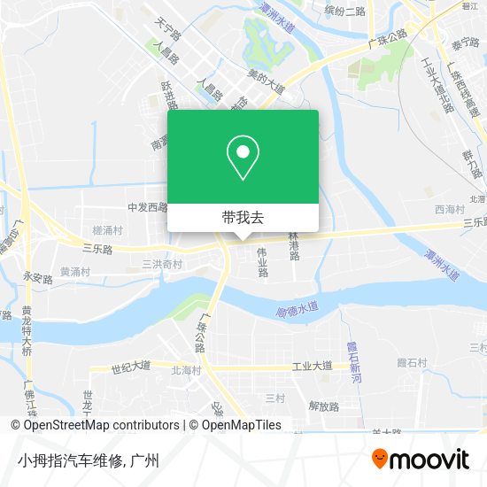 小拇指汽车维修地图