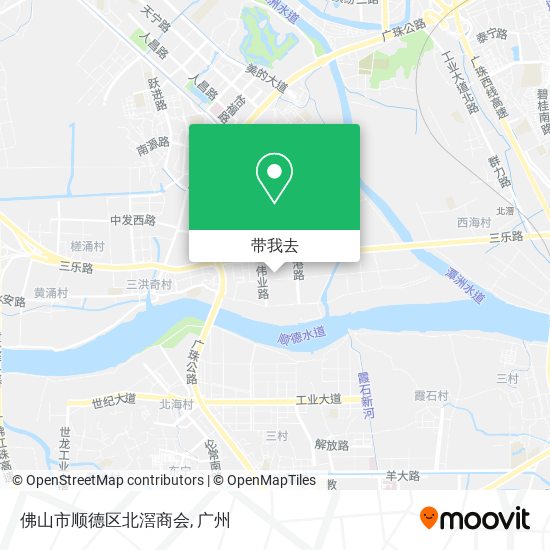佛山市顺德区北滘商会地图