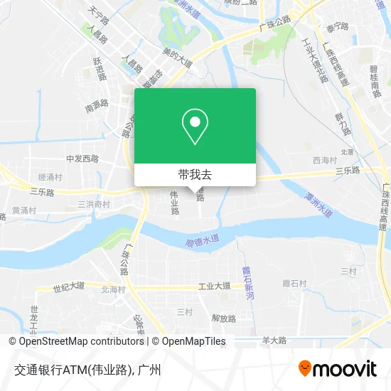 交通银行ATM(伟业路)地图