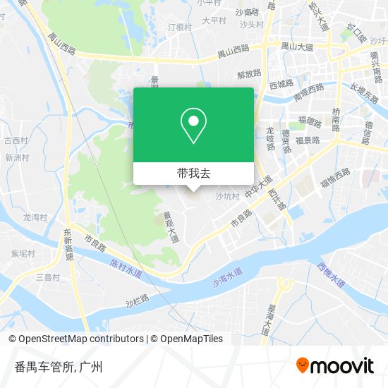 番禺车管所地图