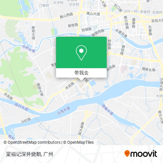 粱福记深井烧鹅地图