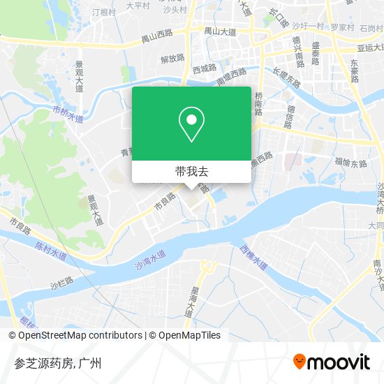 参芝源药房地图