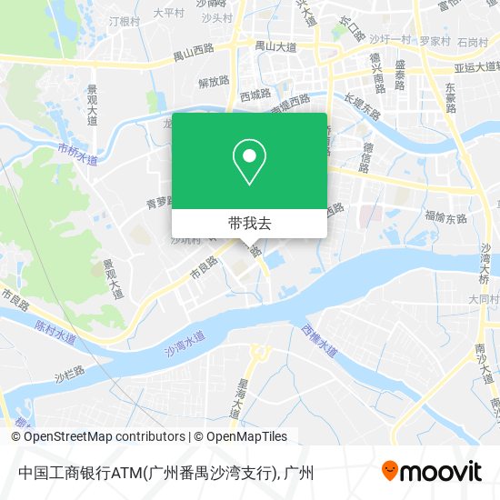 中国工商银行ATM(广州番禺沙湾支行)地图