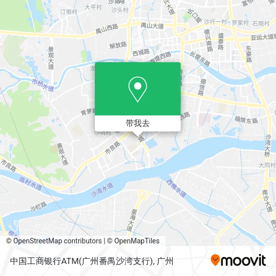 中国工商银行ATM(广州番禺沙湾支行)地图