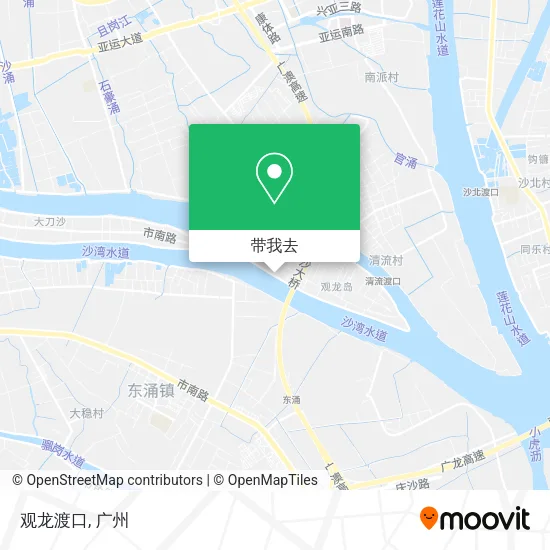 观龙渡口地图