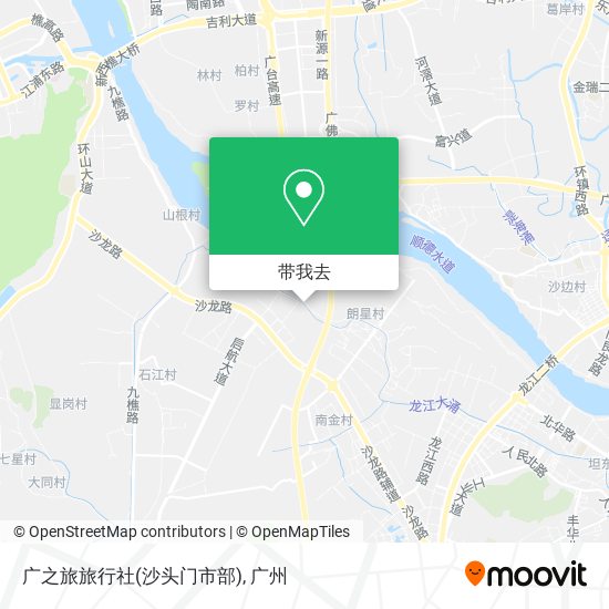 广之旅旅行社(沙头门市部)地图