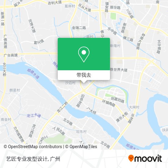 艺匠专业发型设计地图
