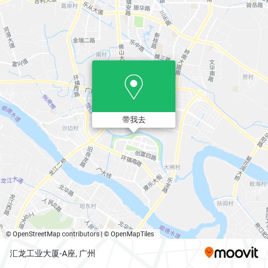 汇龙工业大厦-A座地图