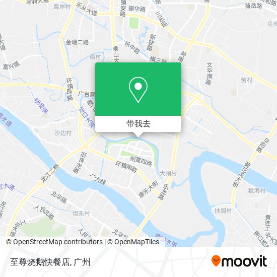 至尊烧鹅快餐店地图