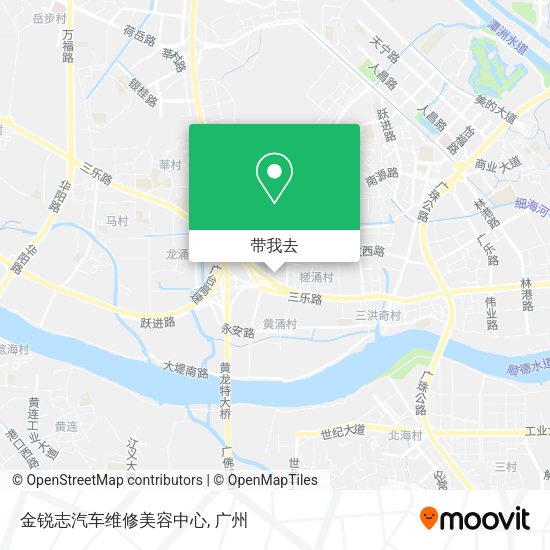 金锐志汽车维修美容中心地图