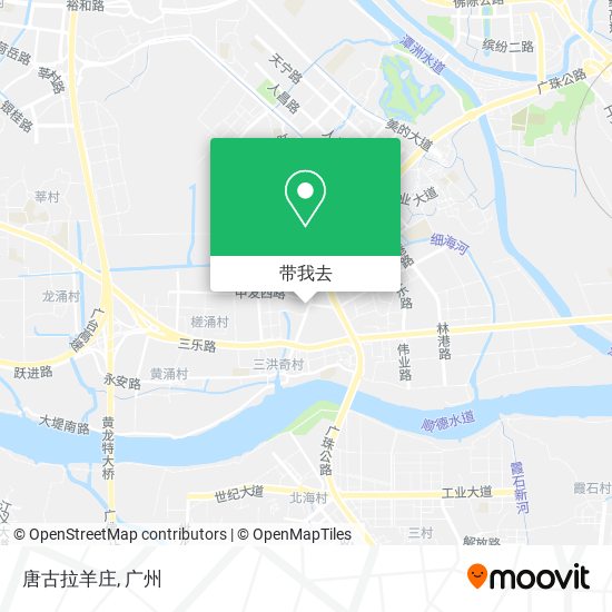 唐古拉羊庄地图