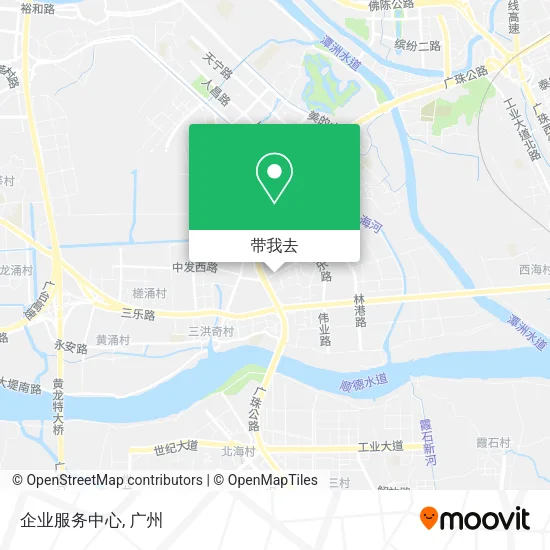 企业服务中心地图