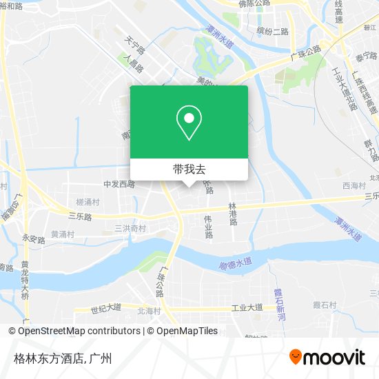 格林东方酒店地图