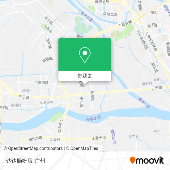达达肠粉店地图