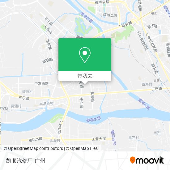 凯顺汽修厂地图