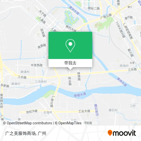 广之美服饰商场地图
