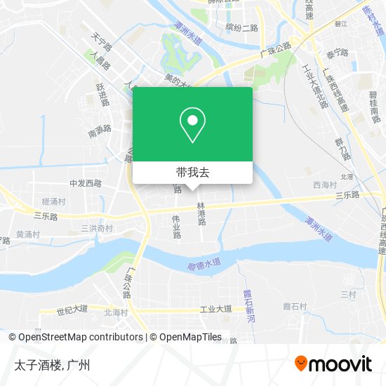 太子酒楼地图