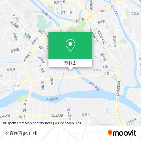 金襄多百货地图