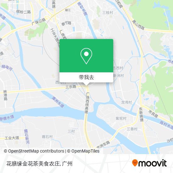 花膳缘金花茶美食农庄地图