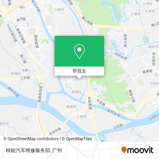 棹能汽车维修服务部地图