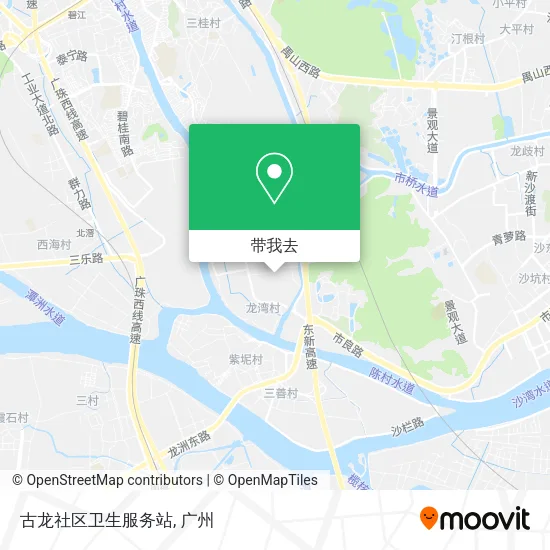古龙社区卫生服务站地图
