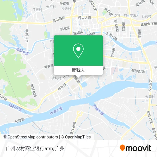 广州农村商业银行atm地图