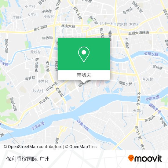 保利香槟国际地图
