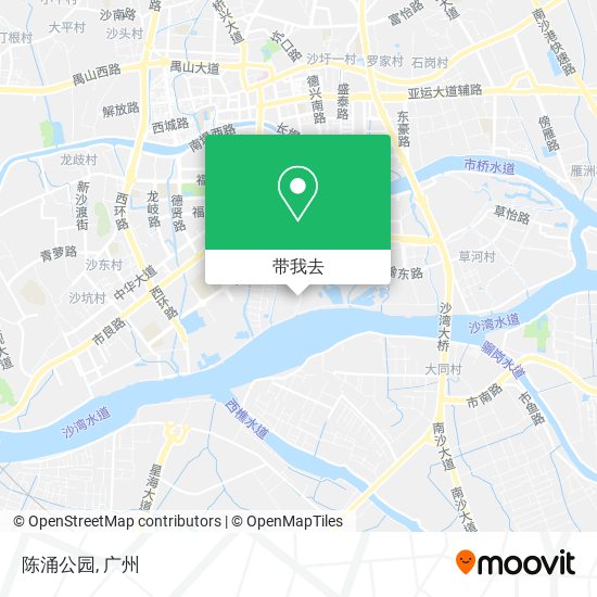 陈涌公园地图
