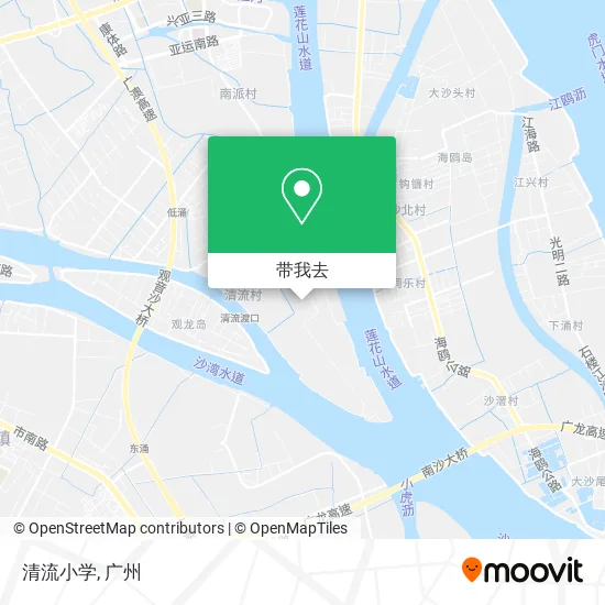 清流小学地图