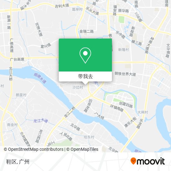 鞋区地图