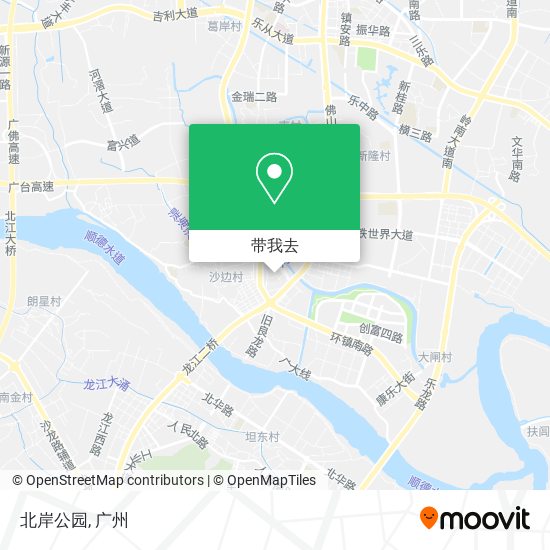 北岸公园地图