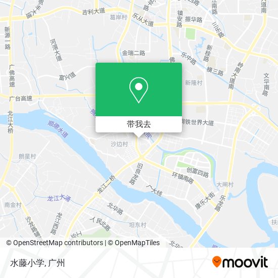 水藤小学地图