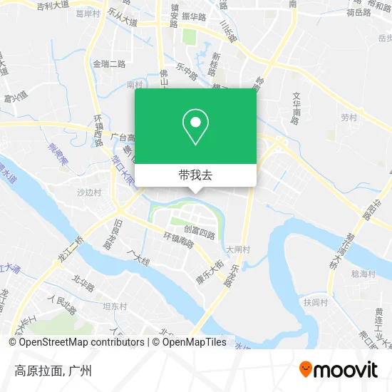 高原拉面地图