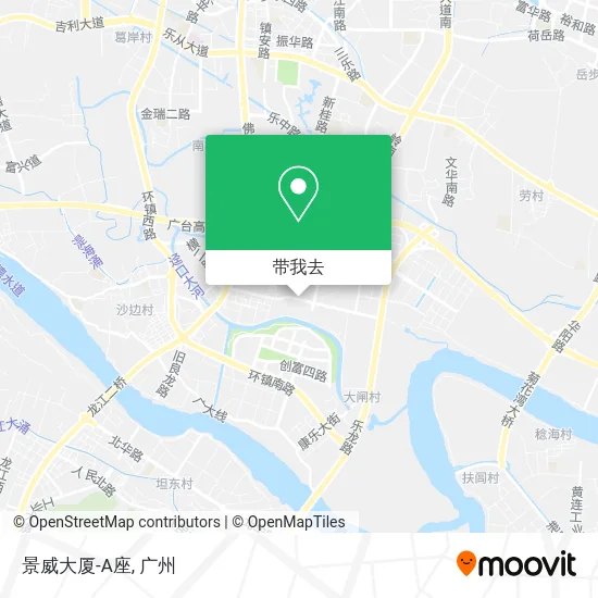 景威大厦-A座地图