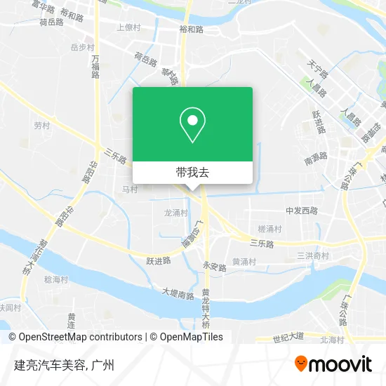 建亮汽车美容地图