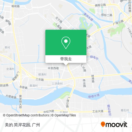 美的.简岸花园地图