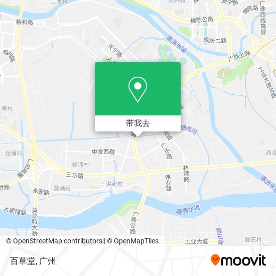 百草堂地图