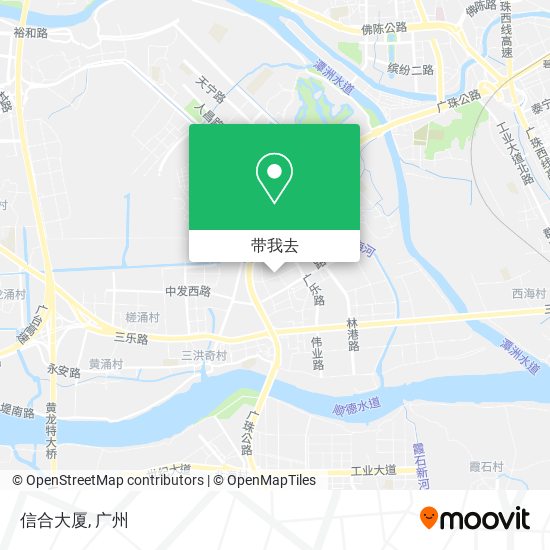 信合大厦地图