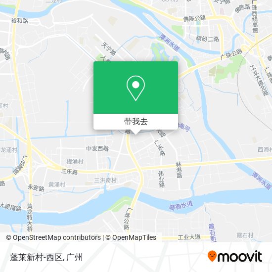 蓬莱新村-西区地图