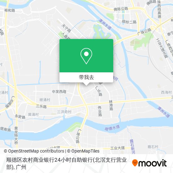 顺德区农村商业银行24小时自助银行(北滘支行营业部)地图