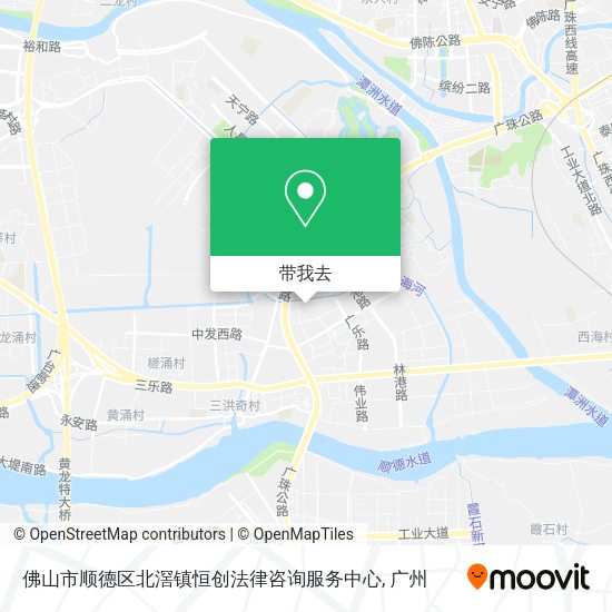 佛山市顺德区北滘镇恒创法律咨询服务中心地图