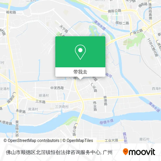 佛山市顺德区北滘镇恒创法律咨询服务中心地图