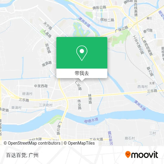 百达百货地图
